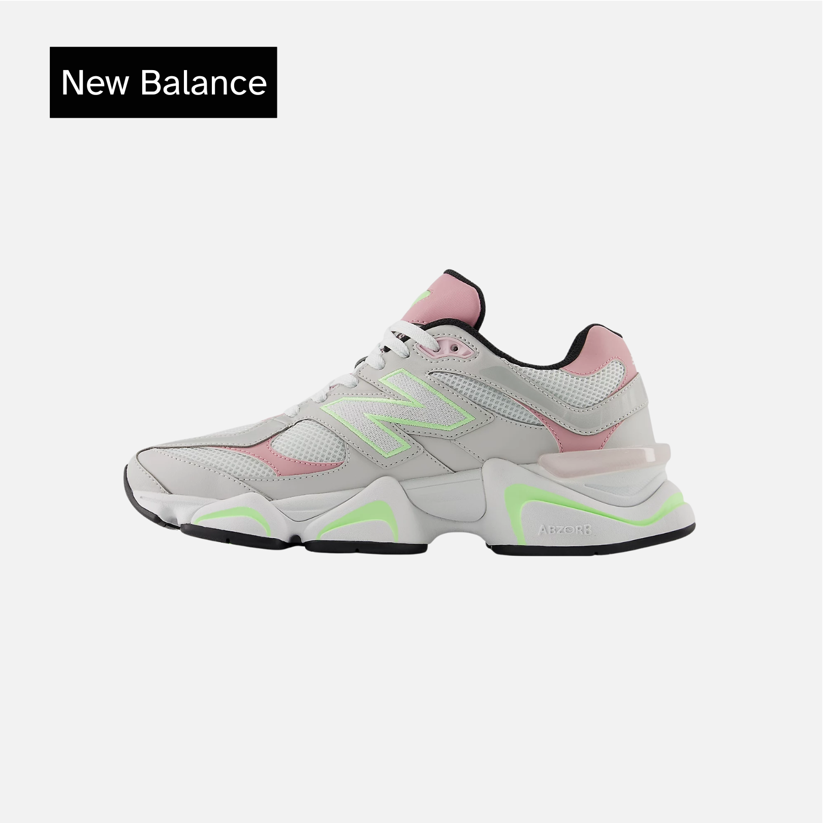 New Balance 9060 'Grey Matter Pink Taffy'