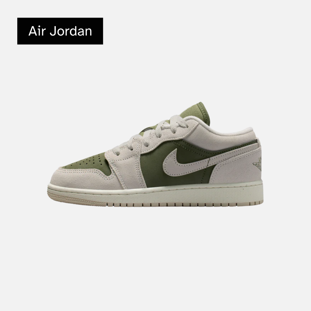 Air Jordan 1 Low SE GS 'Medium Olive Sail'