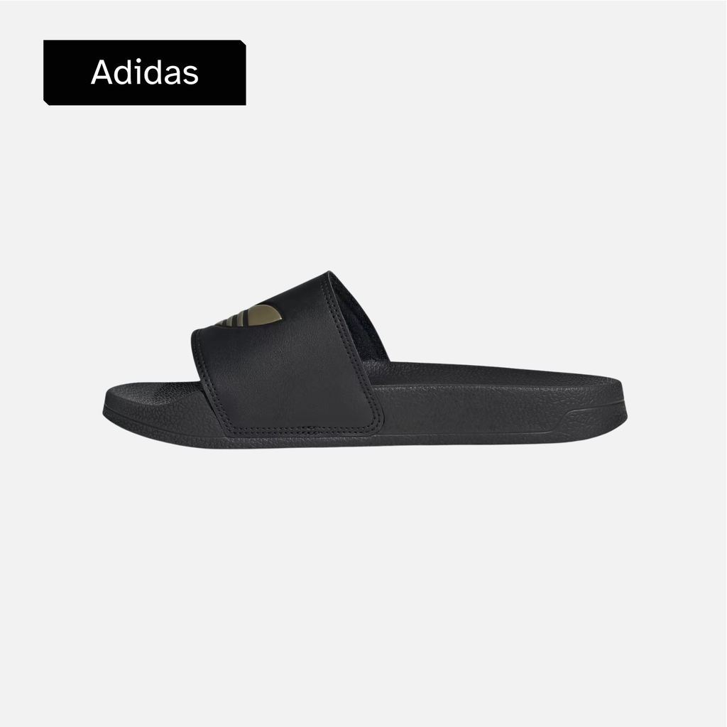 Adidas Wmns Adilette Lite Slide 'Black Matte Gold'