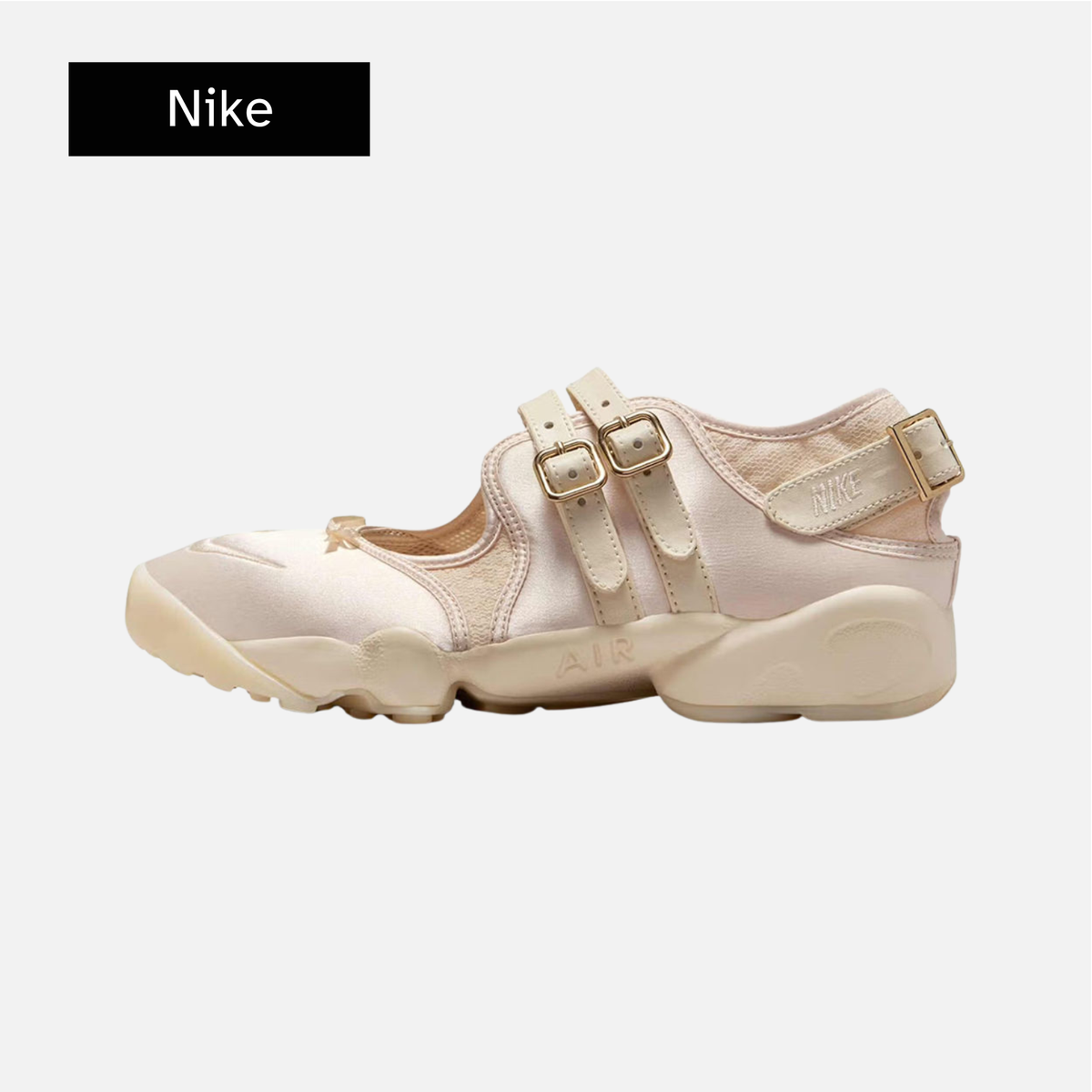 Nike Wmns Air Rift 'Pearl White Buckle Strap'