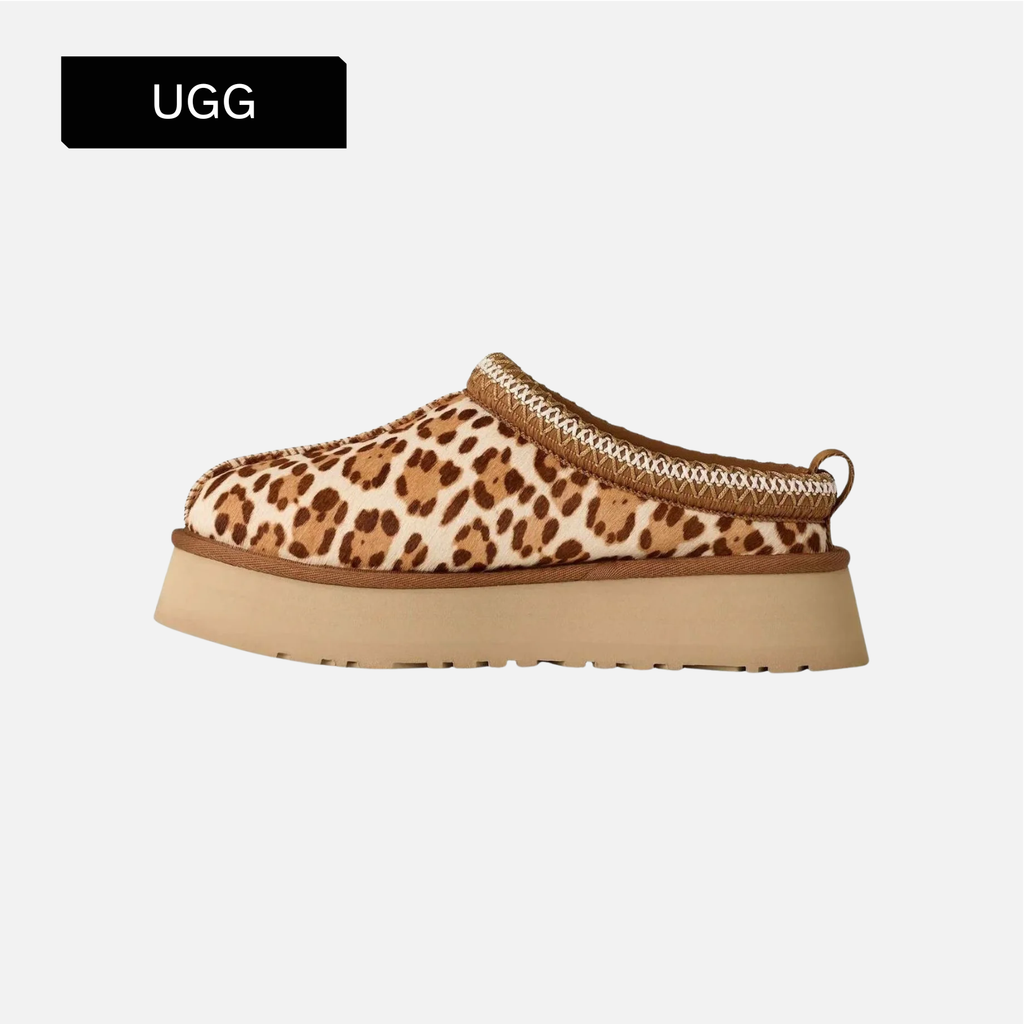 UGG Wmns Tazz Plains Slipper 'Felicity Leopard Jasmine'