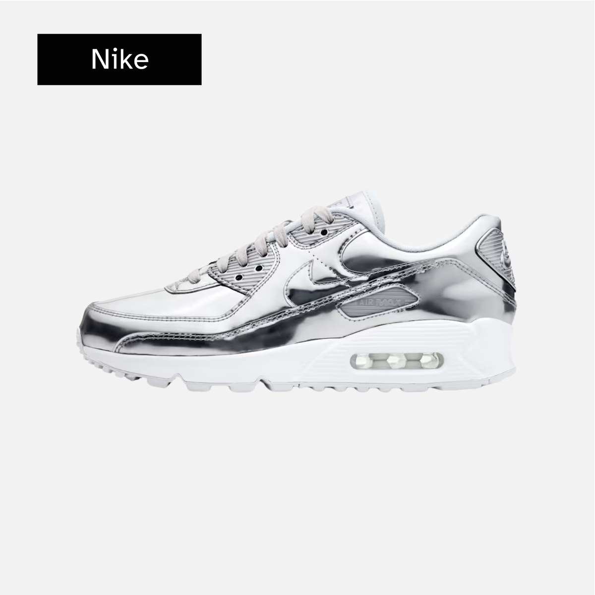 Nike Wmns Air Max 90 'Metallic Pack - Chrome'