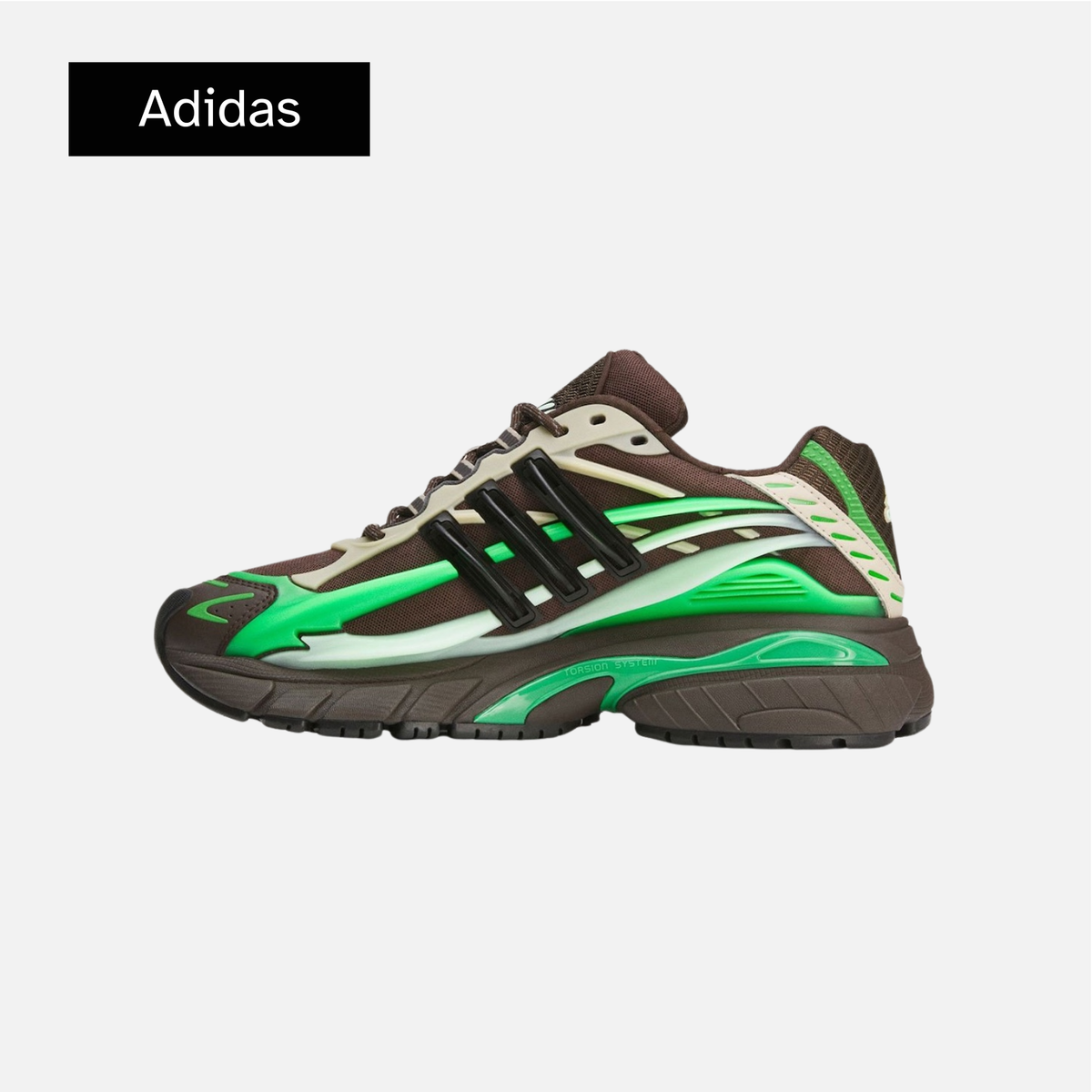Pharrell x VIRGINIA x adidas Adistar Jellyfish 'Brown Green'