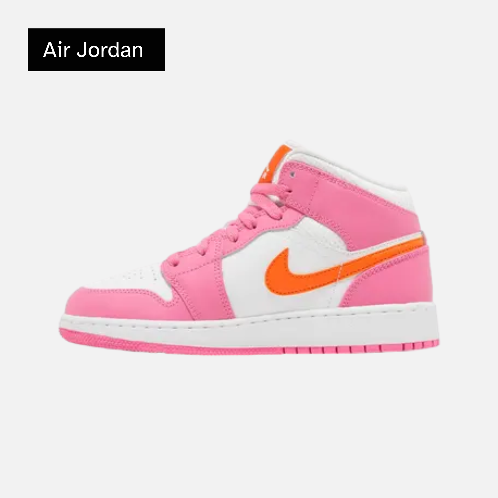 Air Jordan 1 Mid GS 'Pinksicle Orange'
