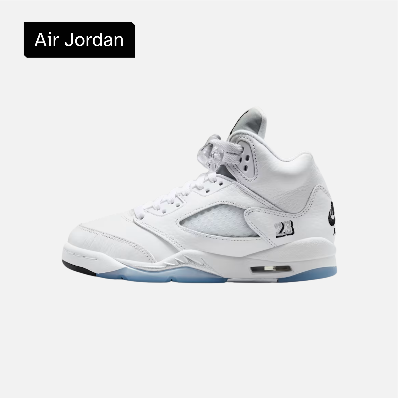 Air Jordan 5 Retro 'White Metallic' 2026