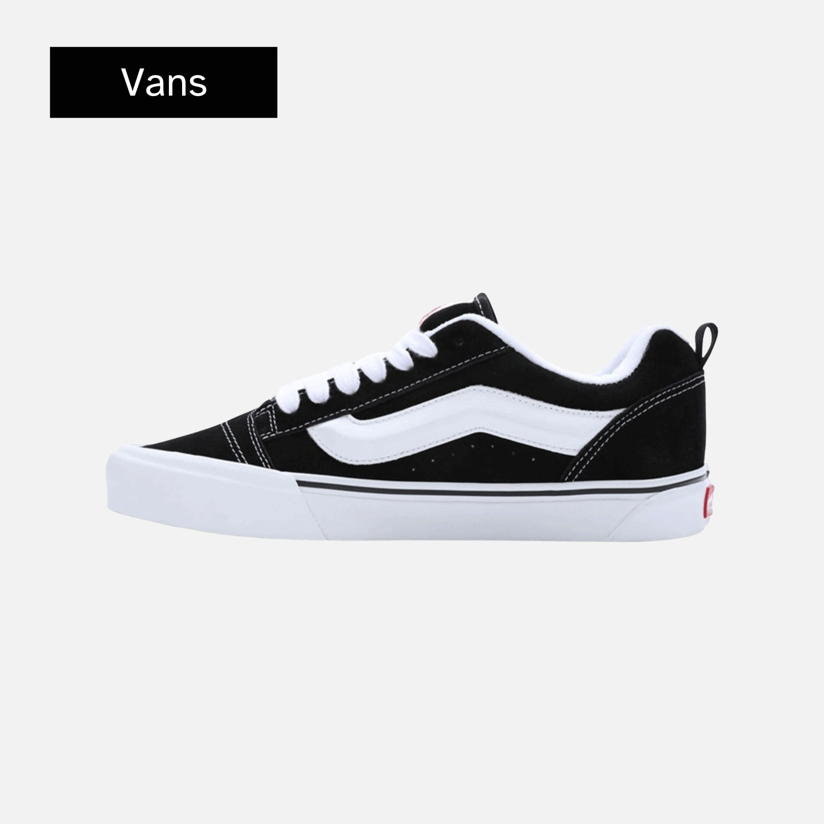 Vans Knu-Skool Kids 'Black White Grey'