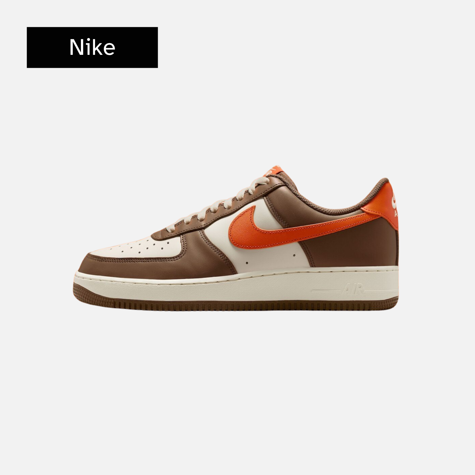 Nike Air Force 1 '07 'Mosswood Brown/Coconut Milk/Campfire Orange'