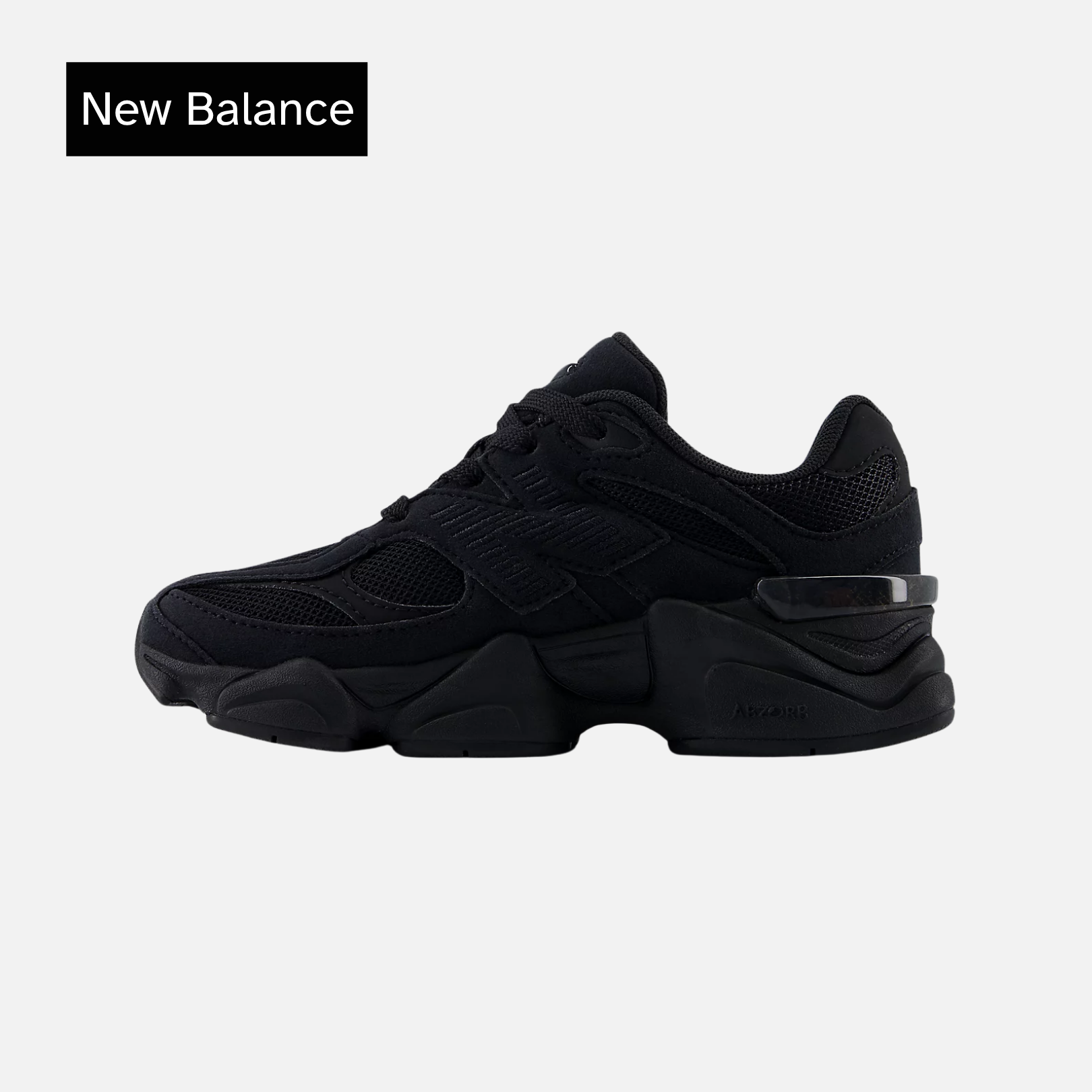 New Balance 9060 Little Kid 'Black Phantom'