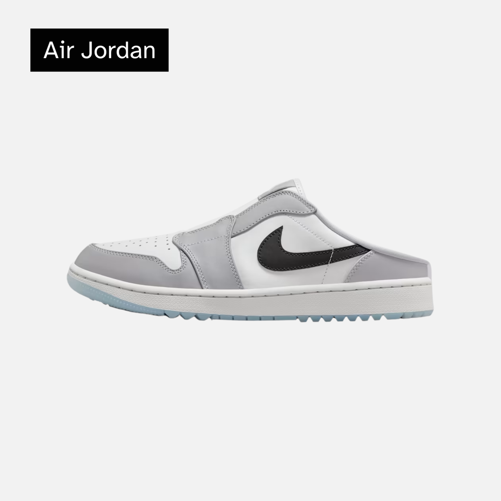 Air Jordan 1 Mule Golf 'Wolf Grey Black'