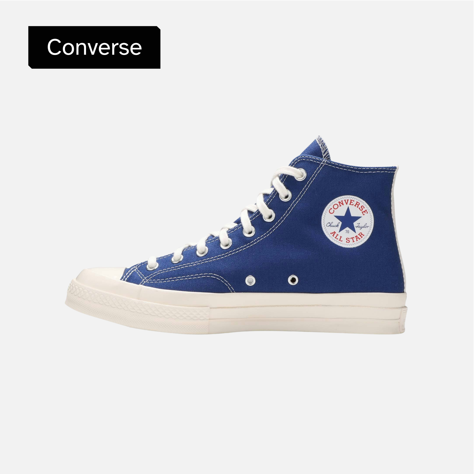 Comme des Garçons PLAY x Converse Chuck 70 High 'Blue Quartz'
