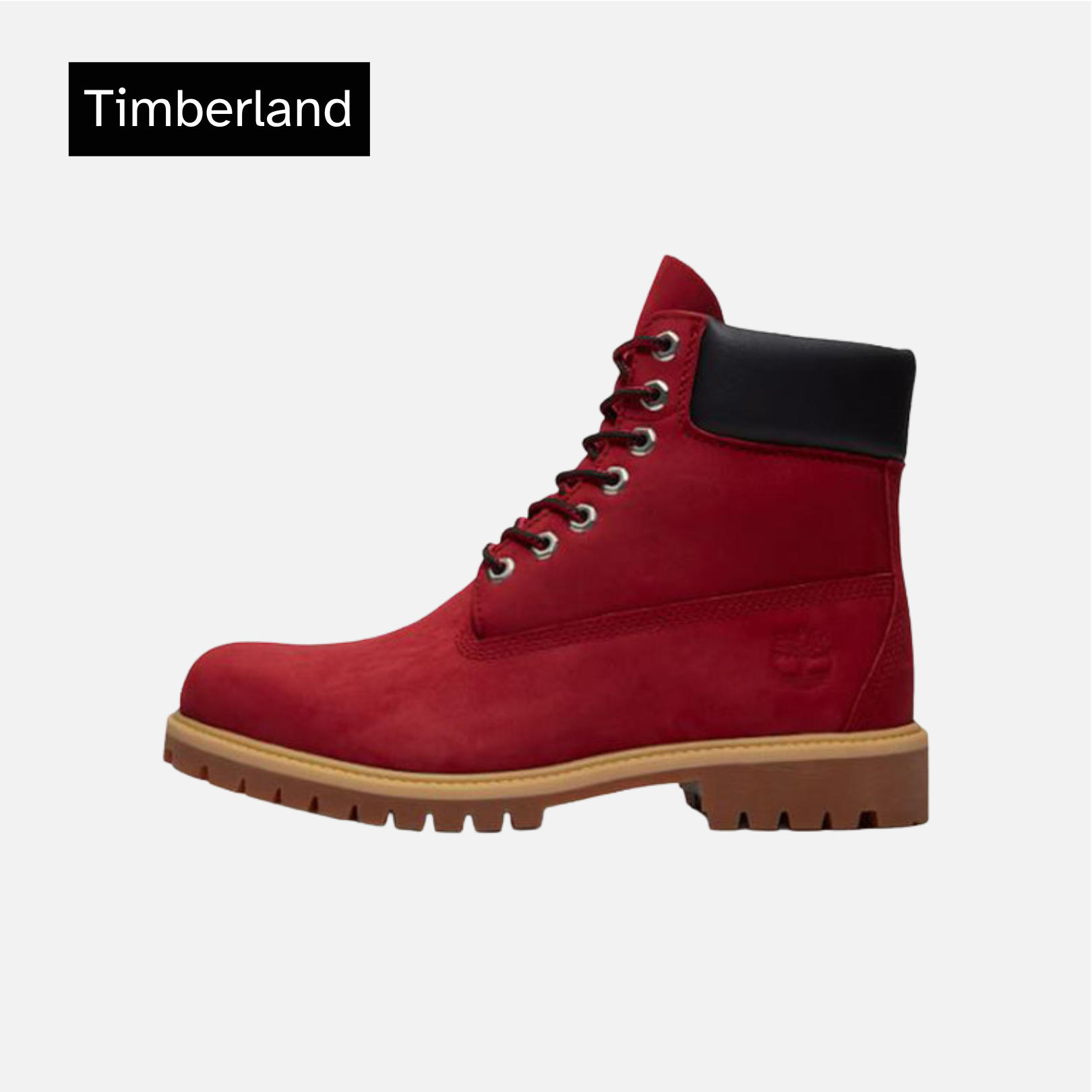 Timberland 6 Inch Premium Waterproof Boot 'Dark Red Nubuck'