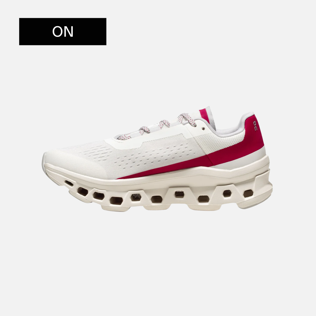 Wmns On Running Cloudmonster Ivory Grenadine