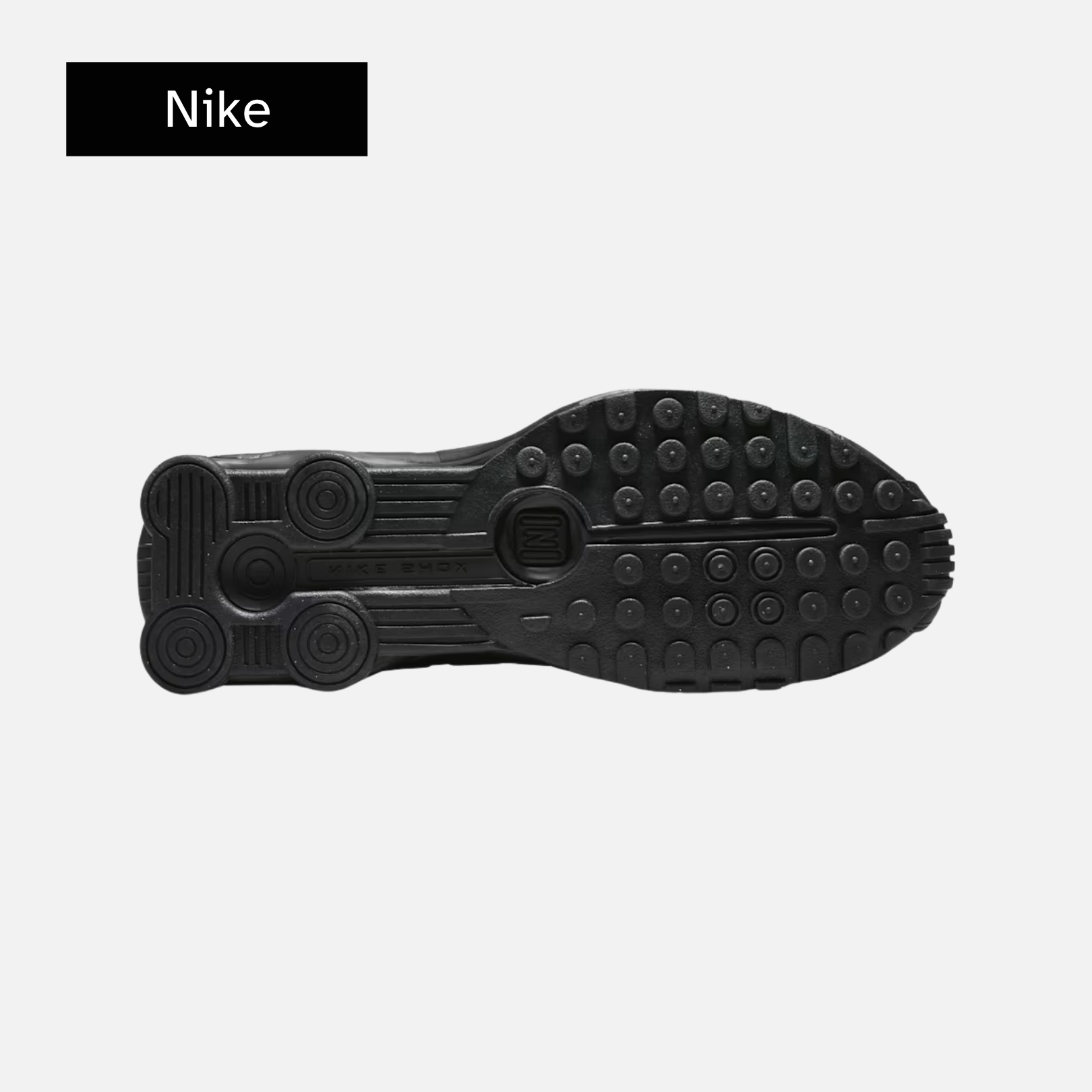 Nike Shox R4 'Triple Black' 2025