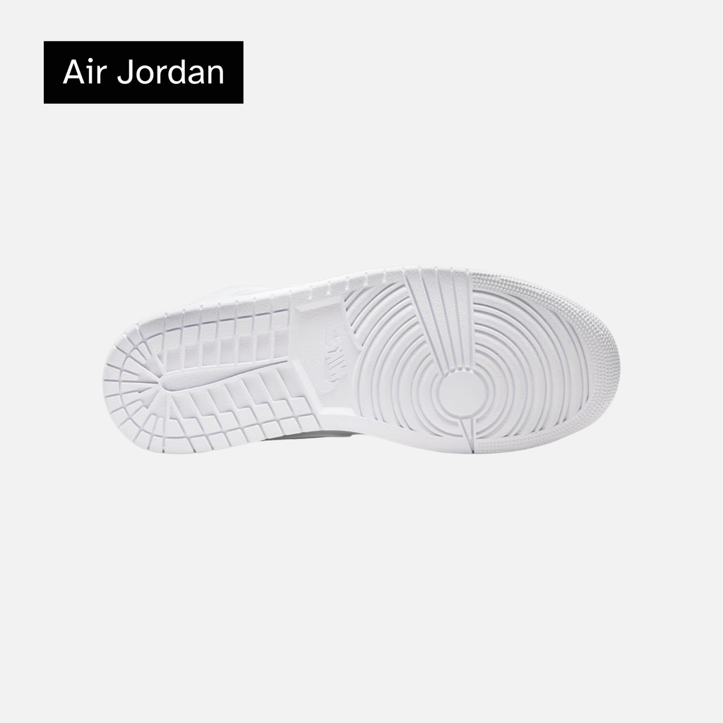 Air Jordan 1 Mid 'Triple White'