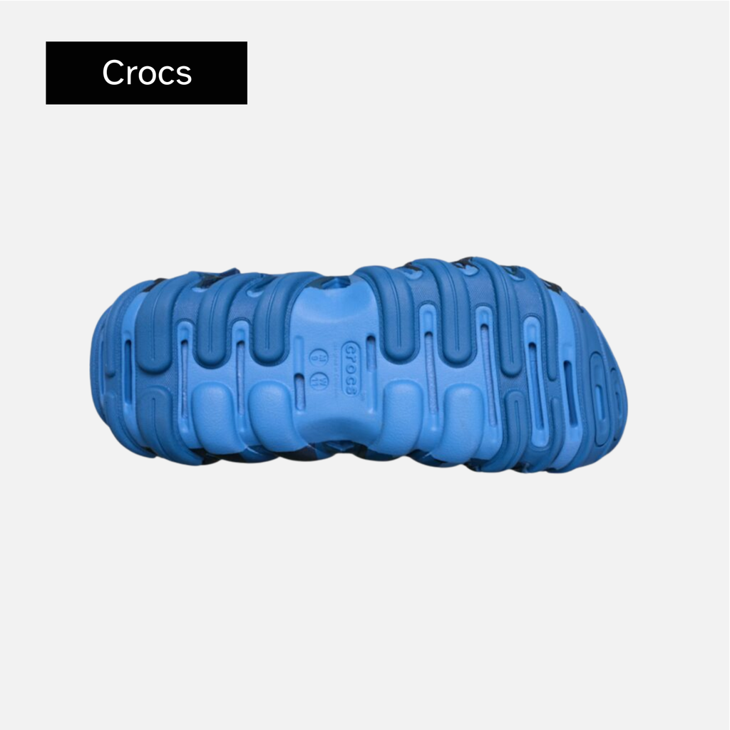 BAPE x Crocs Echo RO Clog 'Blue Camo'