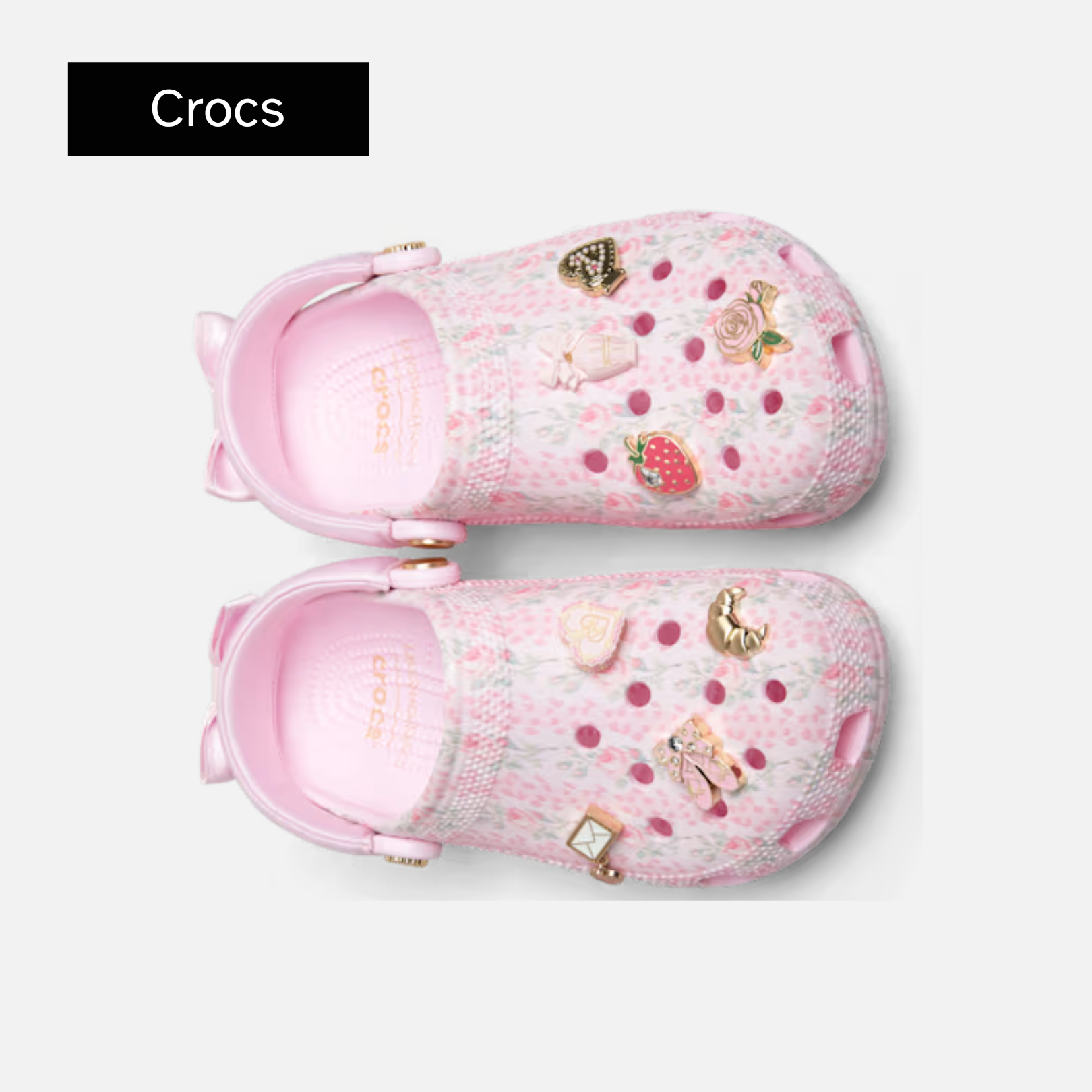 LoveShackFancy x Crocs Classic Clog 'Pink Milk'