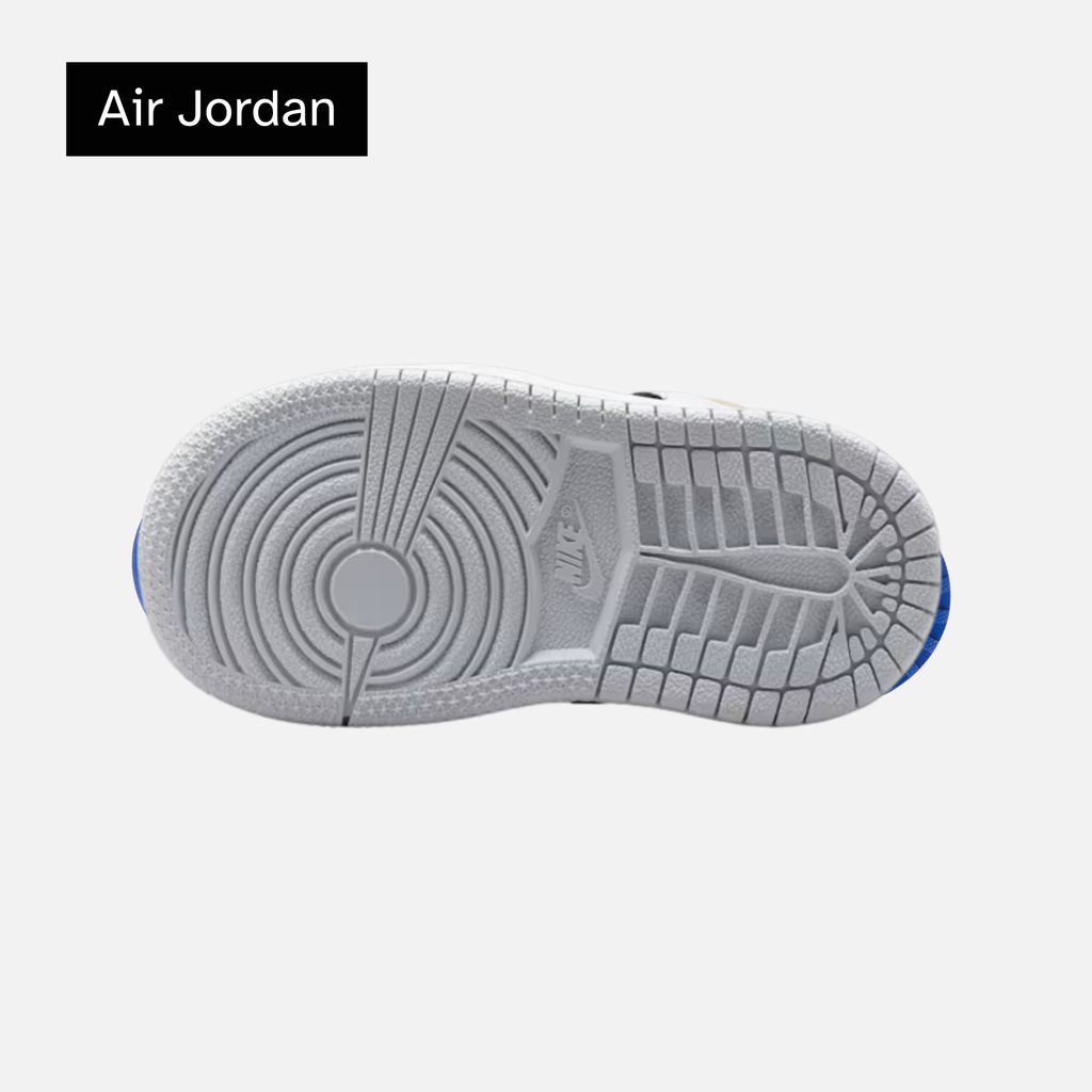 Air Jordan 1 Mid TD 'Black Aura Squadron Blue'