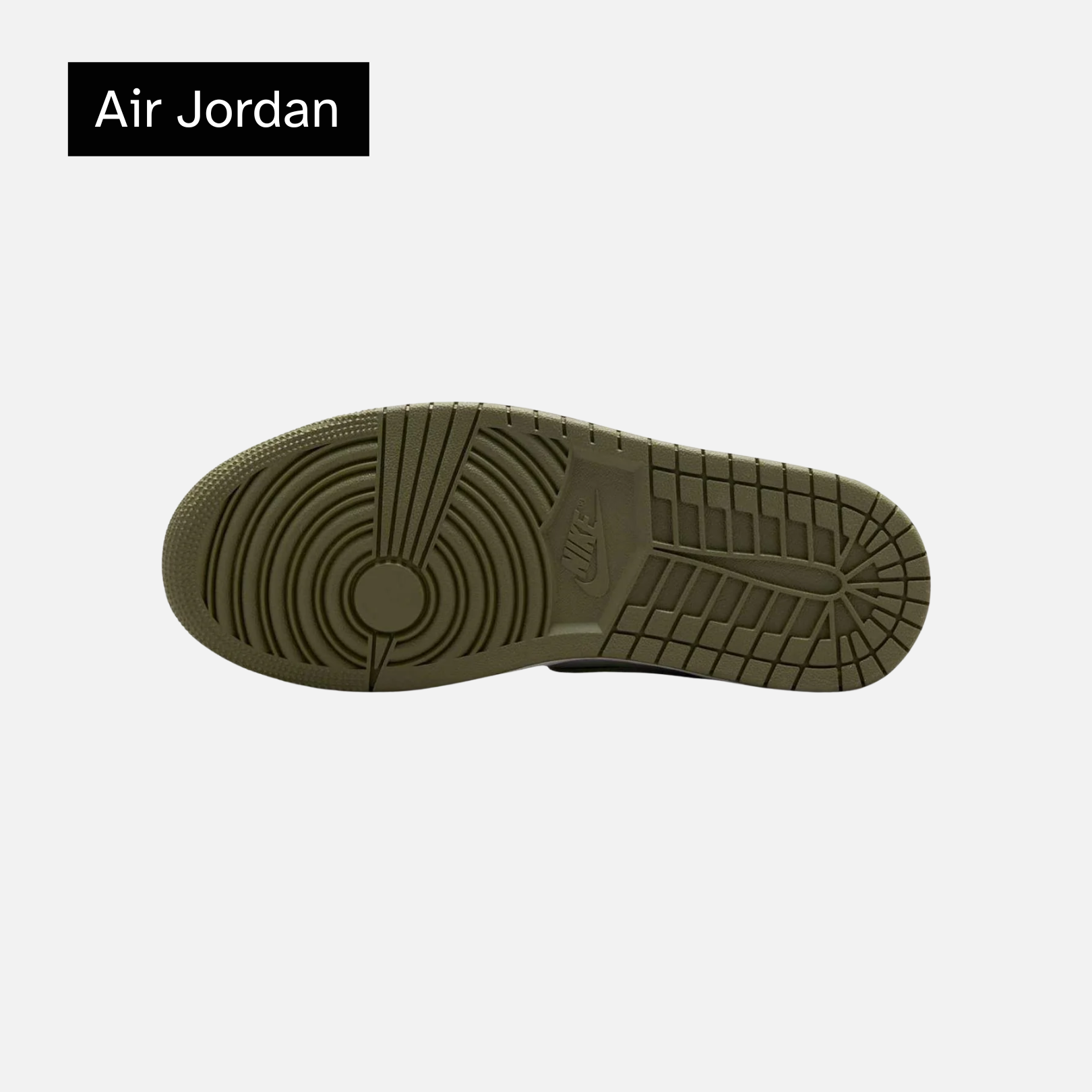 Wmns Air Jordan 1 High Method of Make 'Medium Olive Oil Green'