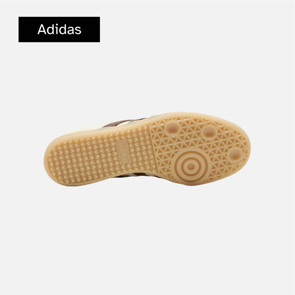 adidas Samba OG Cream White Earth Strata Pony Hair WMNS