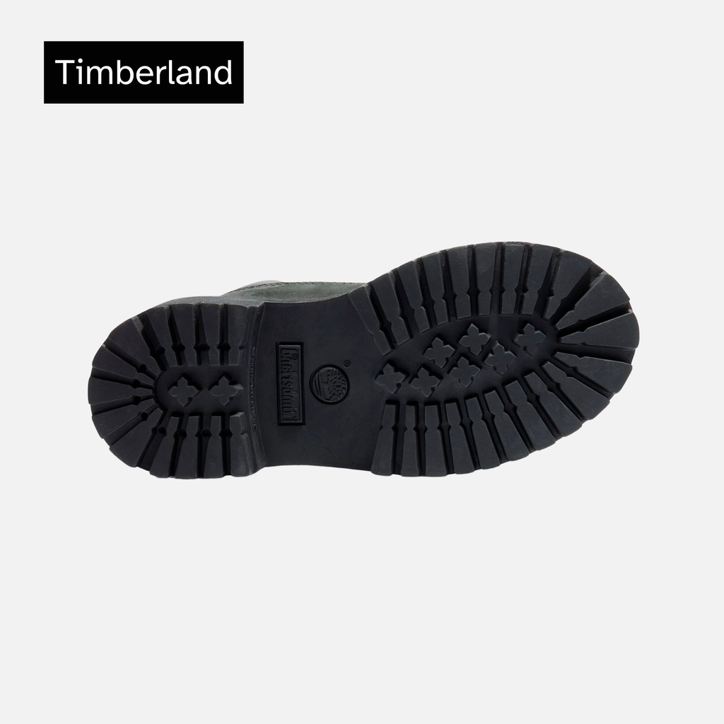 Timberland 6 Inch Premium Waterproof Boot Youth 'Black Nubuck'