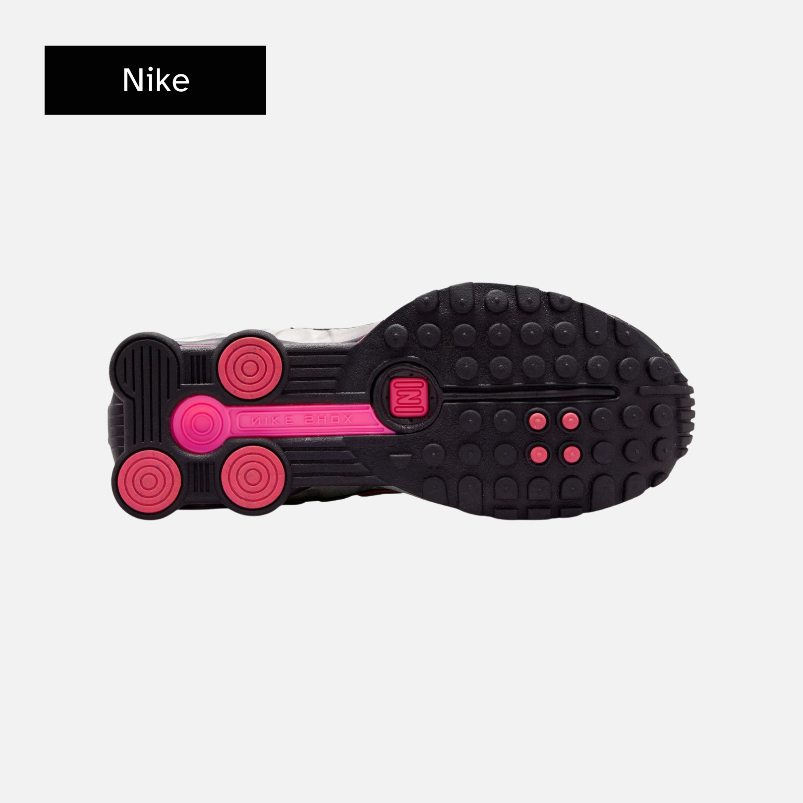 Nike Shox R4 GS 'Black Metallic Silver Pinksicle'