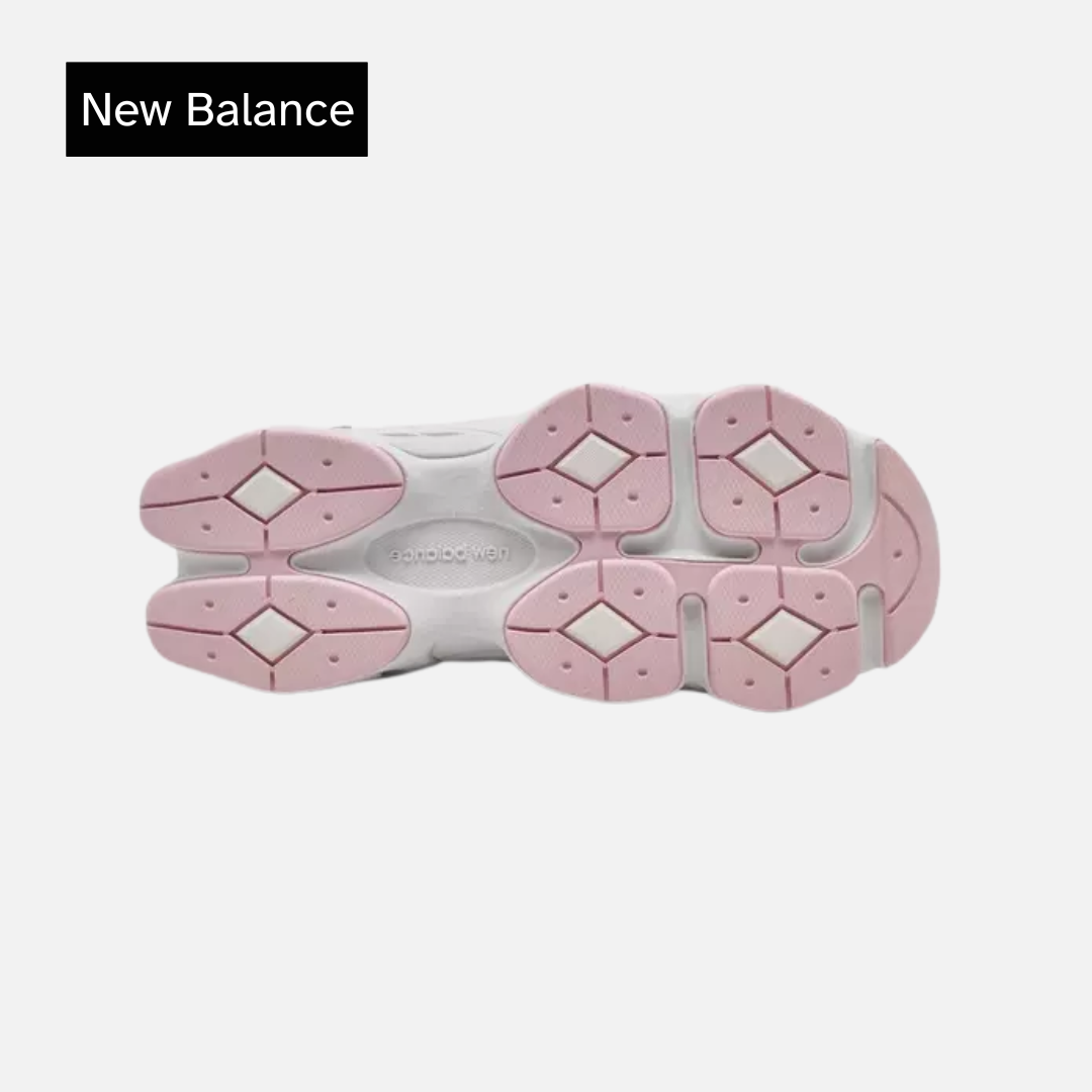 New Balance 9060 Casual Shoes Pink/Grey Grade School
