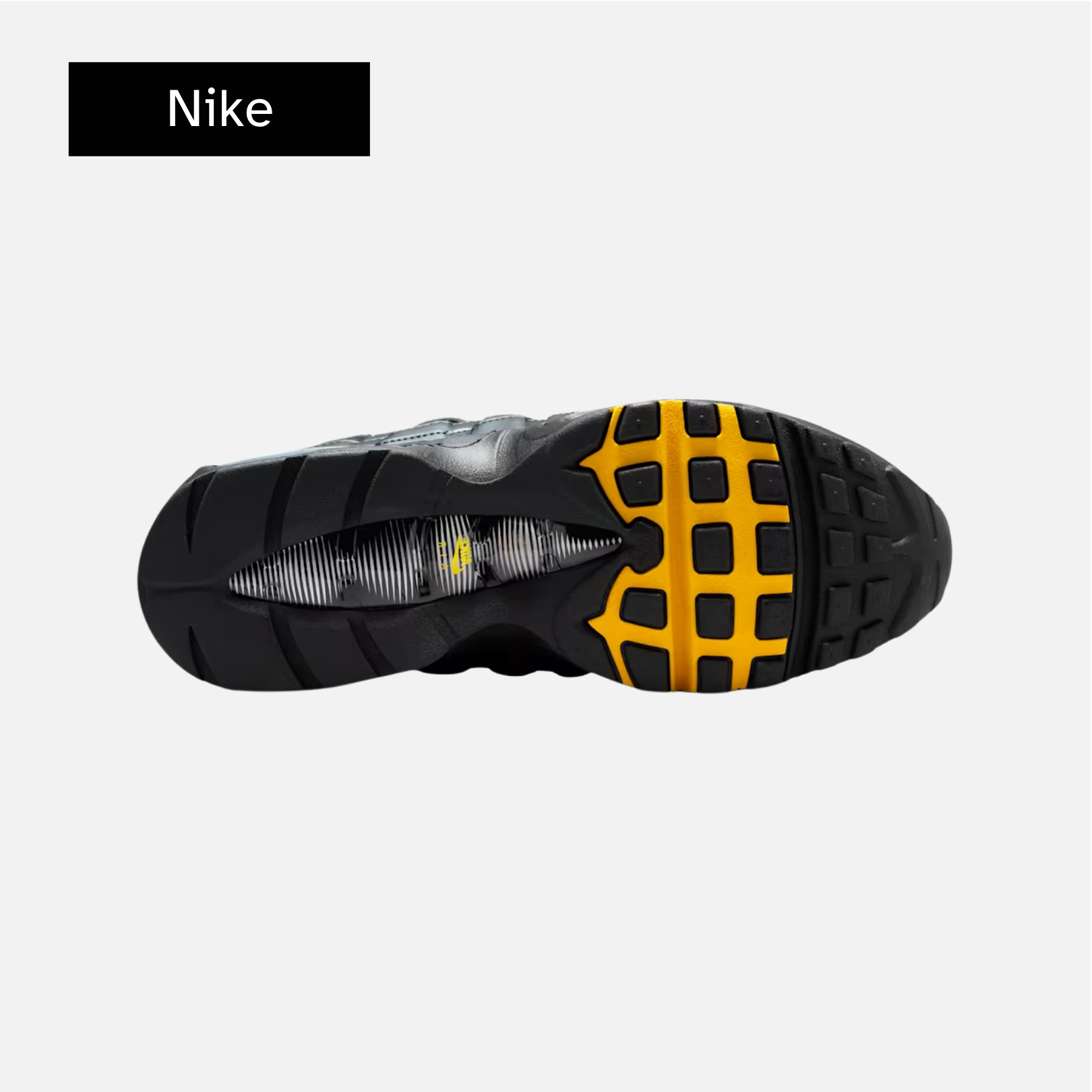 Nike Air Max 95 'Big Bubble - Black Metallic Silver'