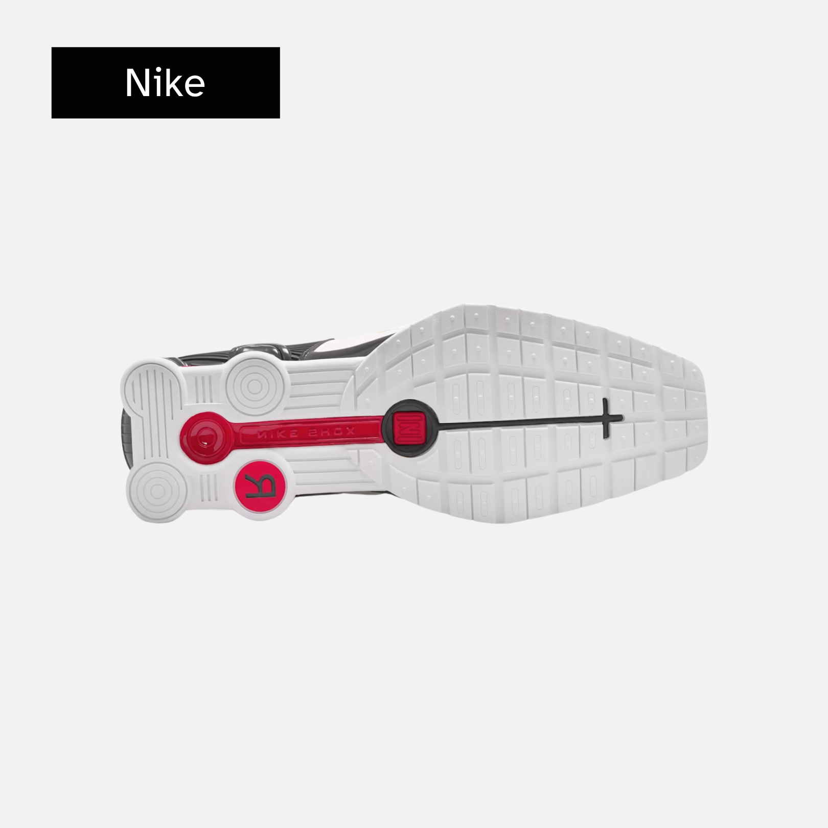 Martine Rose x Nike Wmns Shox Mule MR4 'Metallic Platinum Varsity Red'