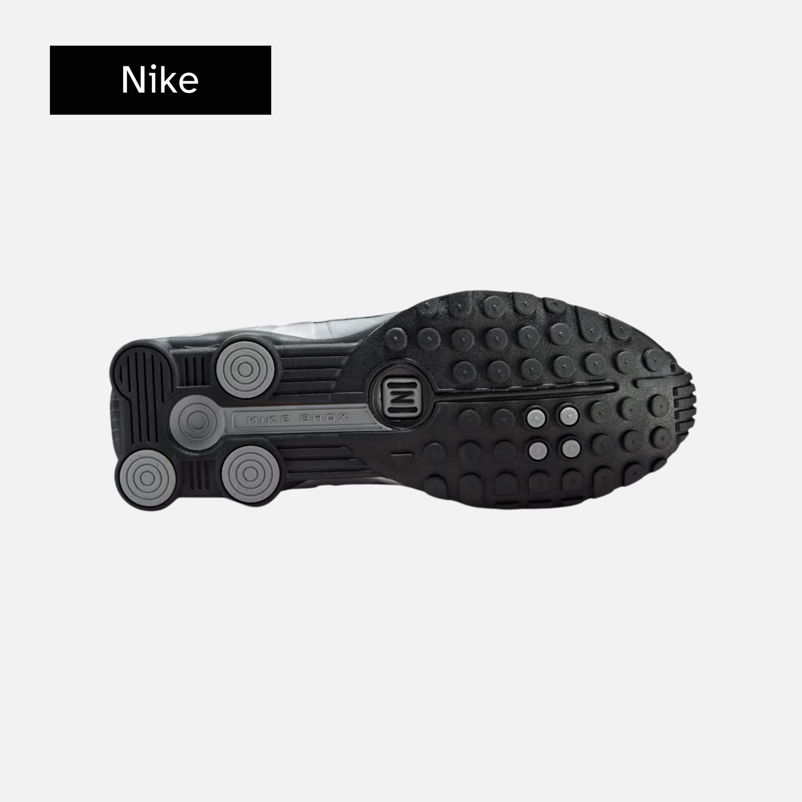 Nike Shox R4 'Metallic Silver Black'