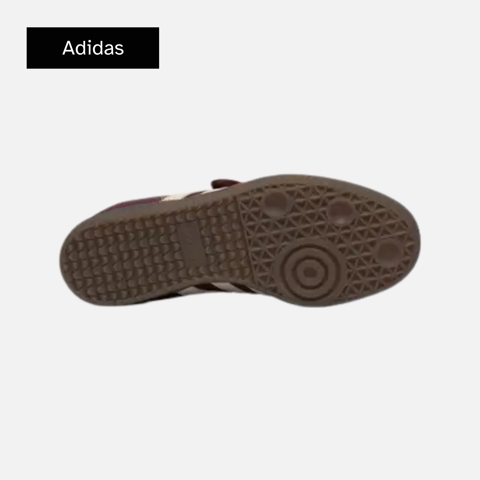 adidas Wmns Samba Mary Jane 'Maroon Cream White Gold Metallic'