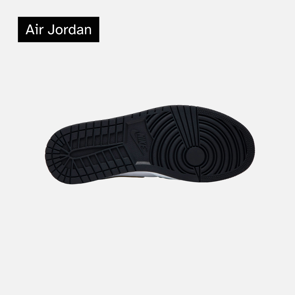 Air Jordan 1 Mid Patent 'Black Gold'