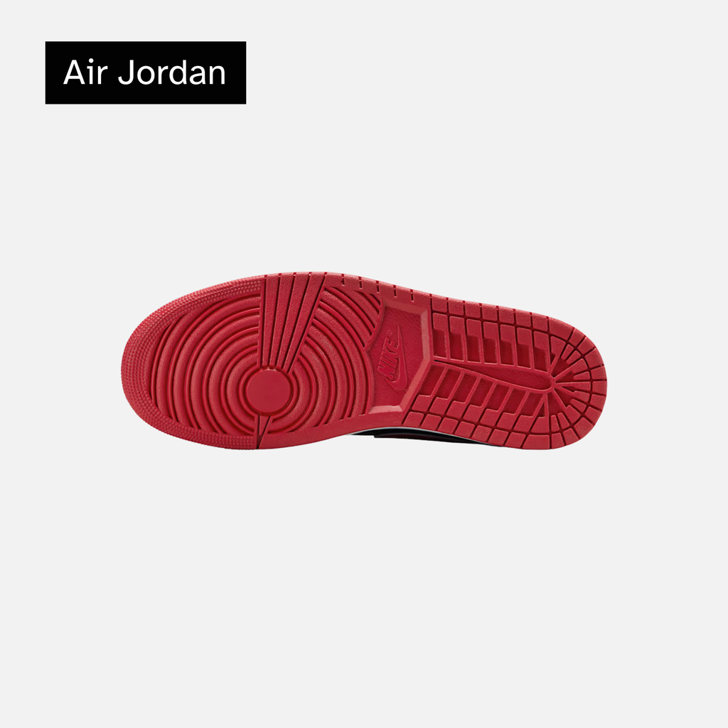 Air Jordan 1 Low 'Patent Varsity Red Black'