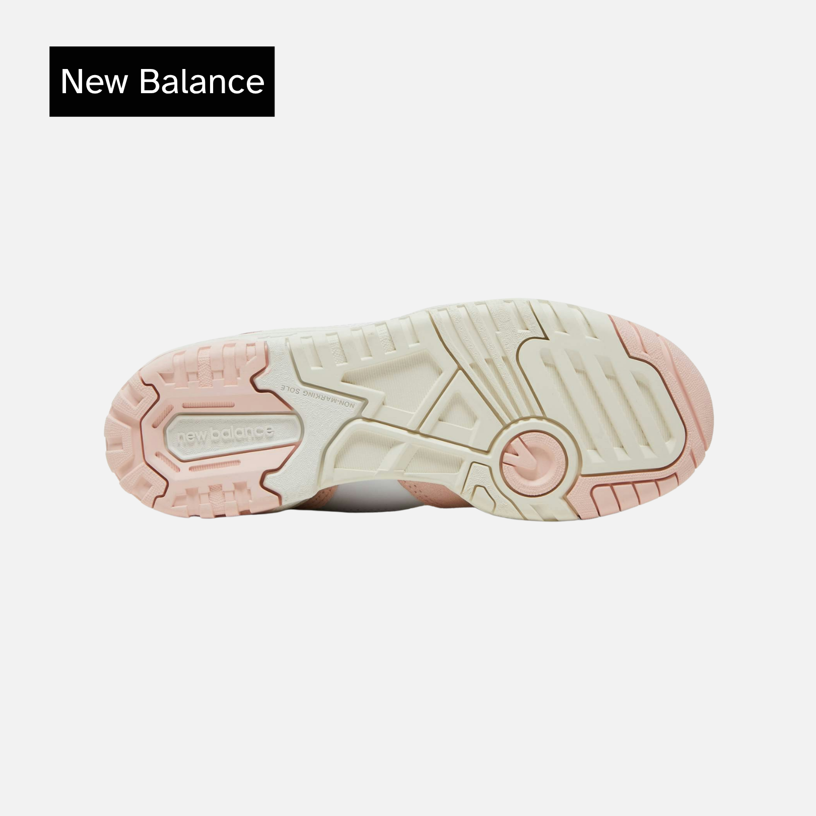 New Balance 550 Big Kid 'Pink Sand White'