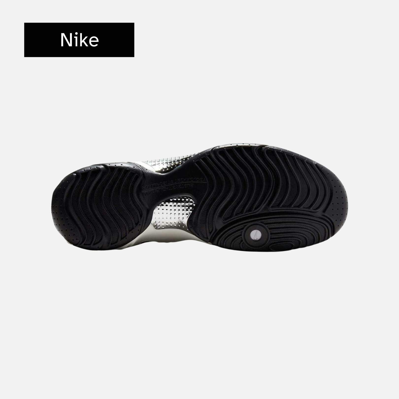 Nike Air Flightposite 'Sail Black'