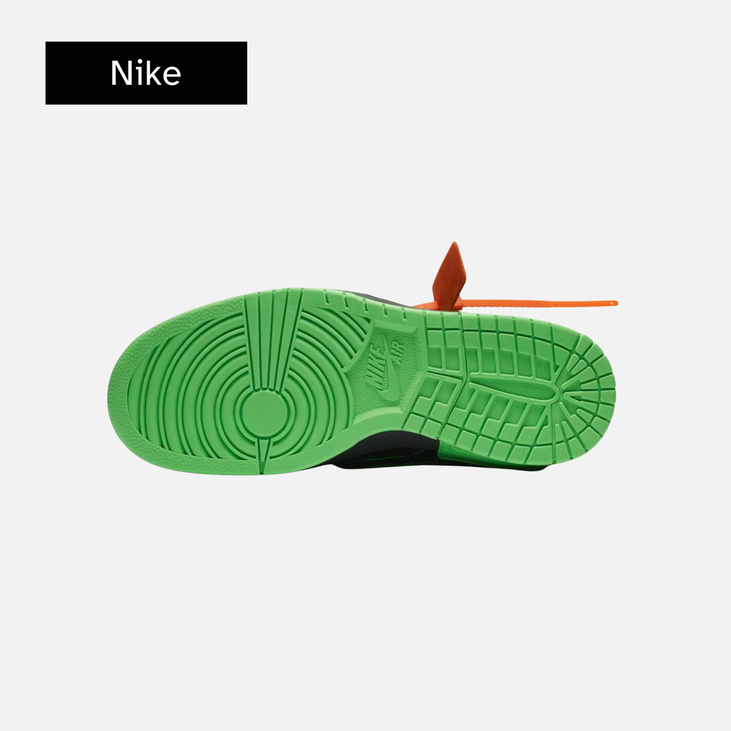 Off-White x Nike Air Rubber Dunk 'Green Strike'