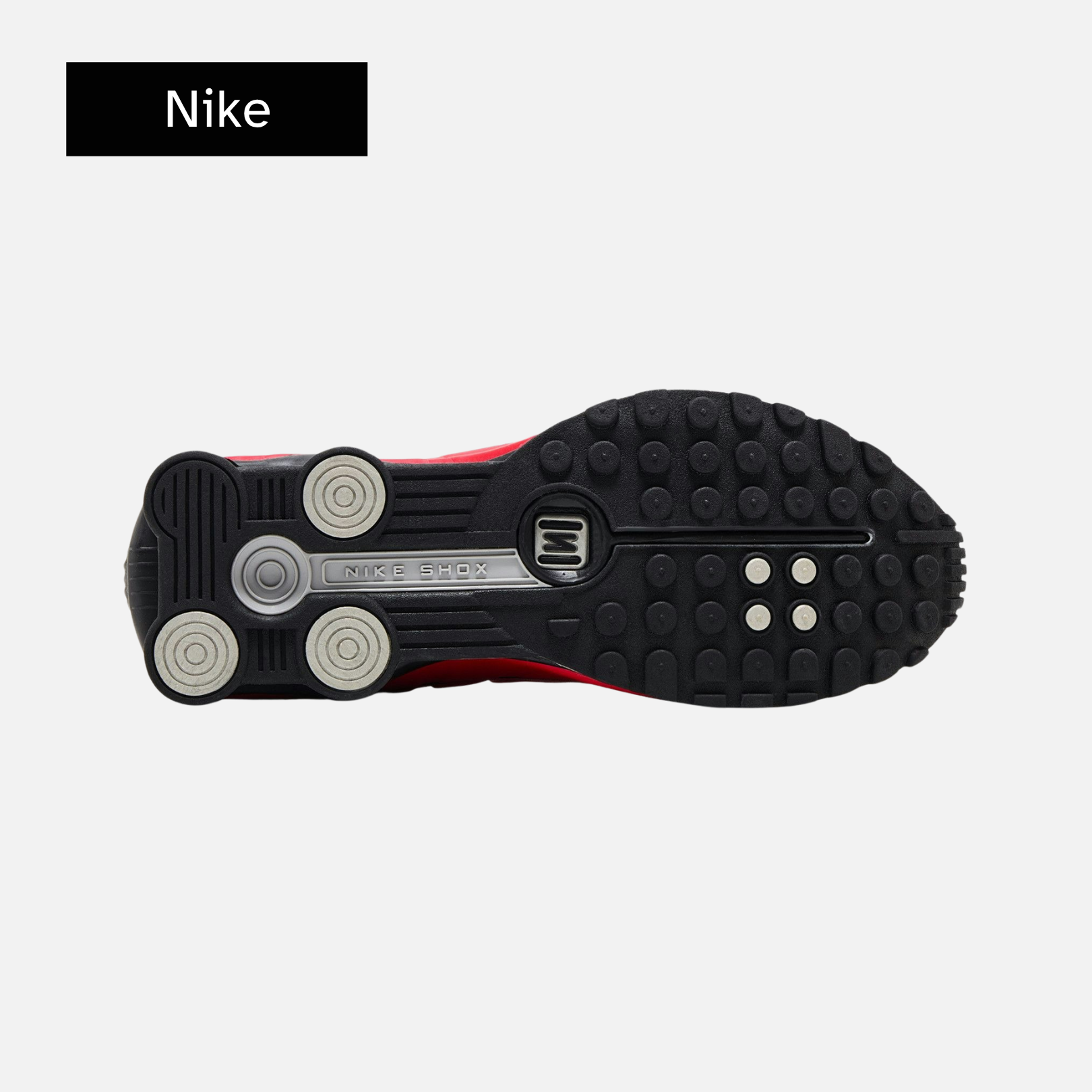 Nike Shox R4 'University Red Black'