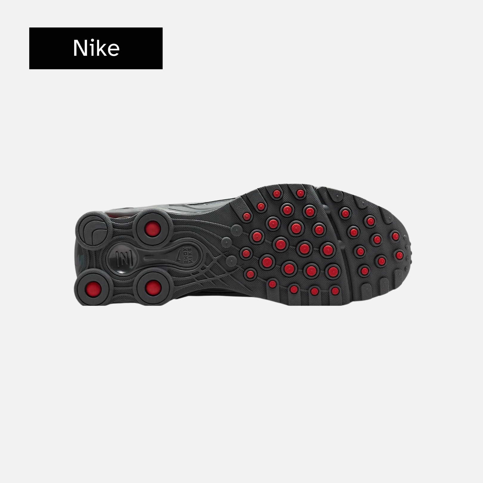 Nike Shox Ride 2 'Smoke Grey University Red'