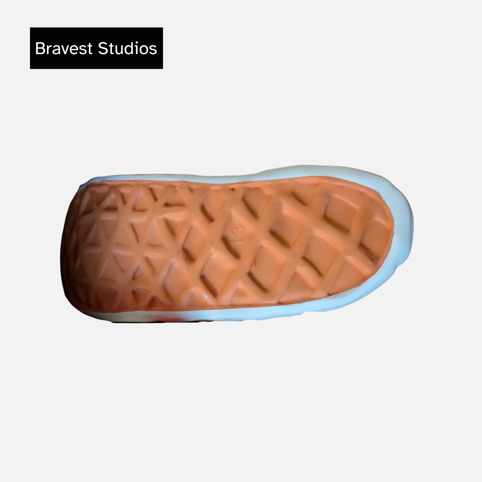 Bravest Studios Clay Shoe Red White