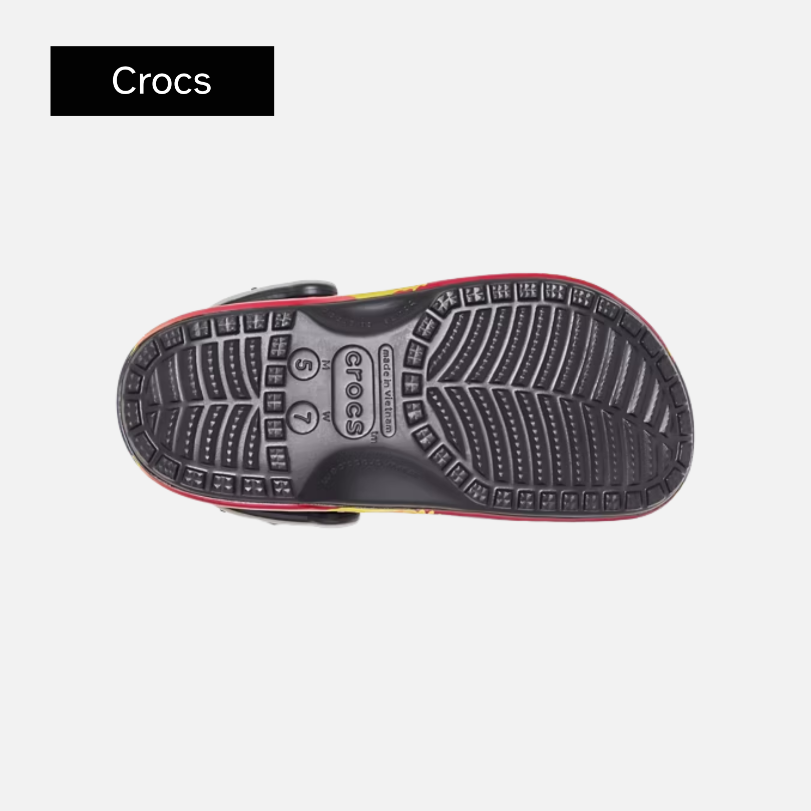 Back to The Future x Crocs Classic Clogs 'Lightning Blue Flame'
