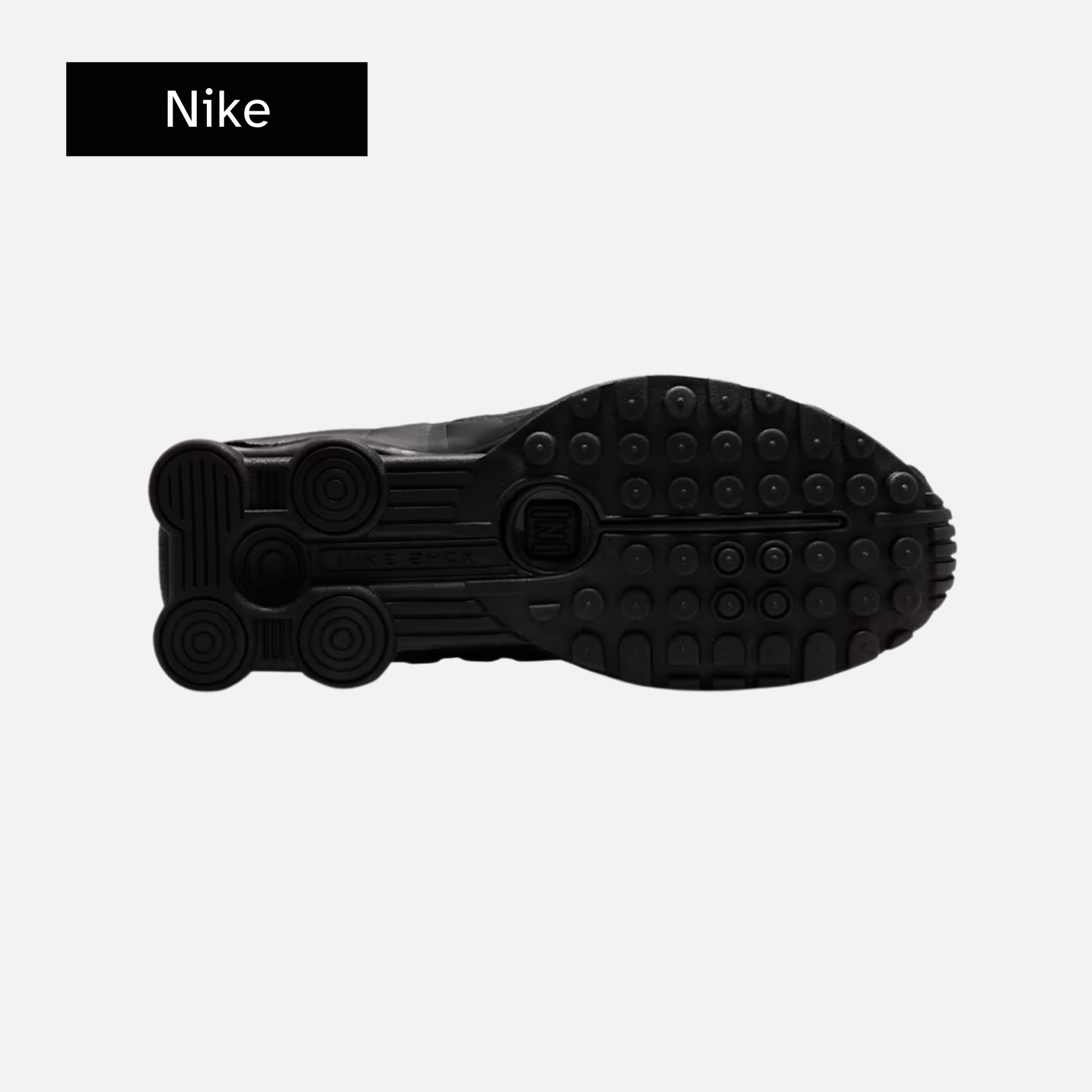 Nike Shox R4 GS 'Triple Black'