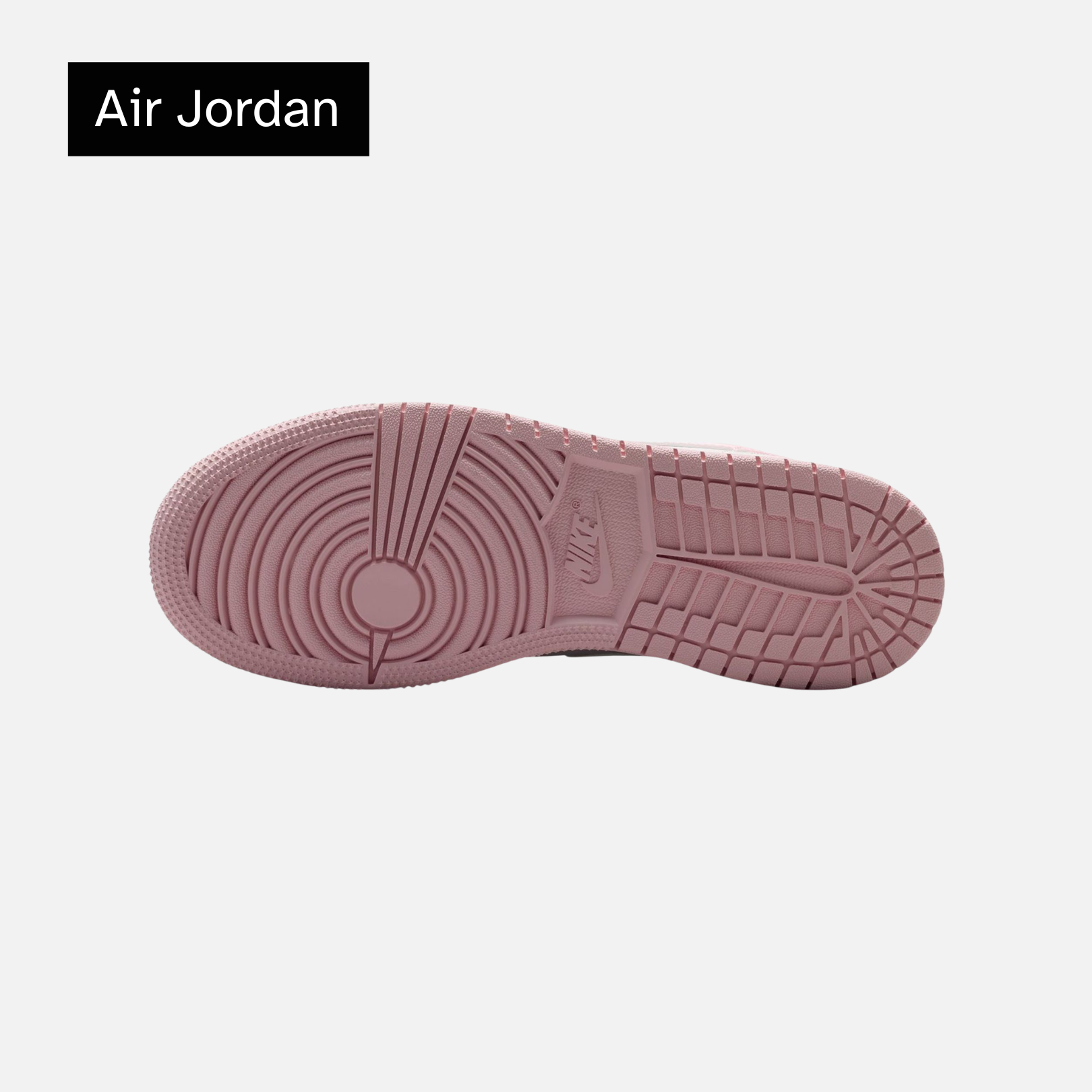 Air Jordan 1 Low GS 'Medium Soft Pink/White/Pearl Pink'