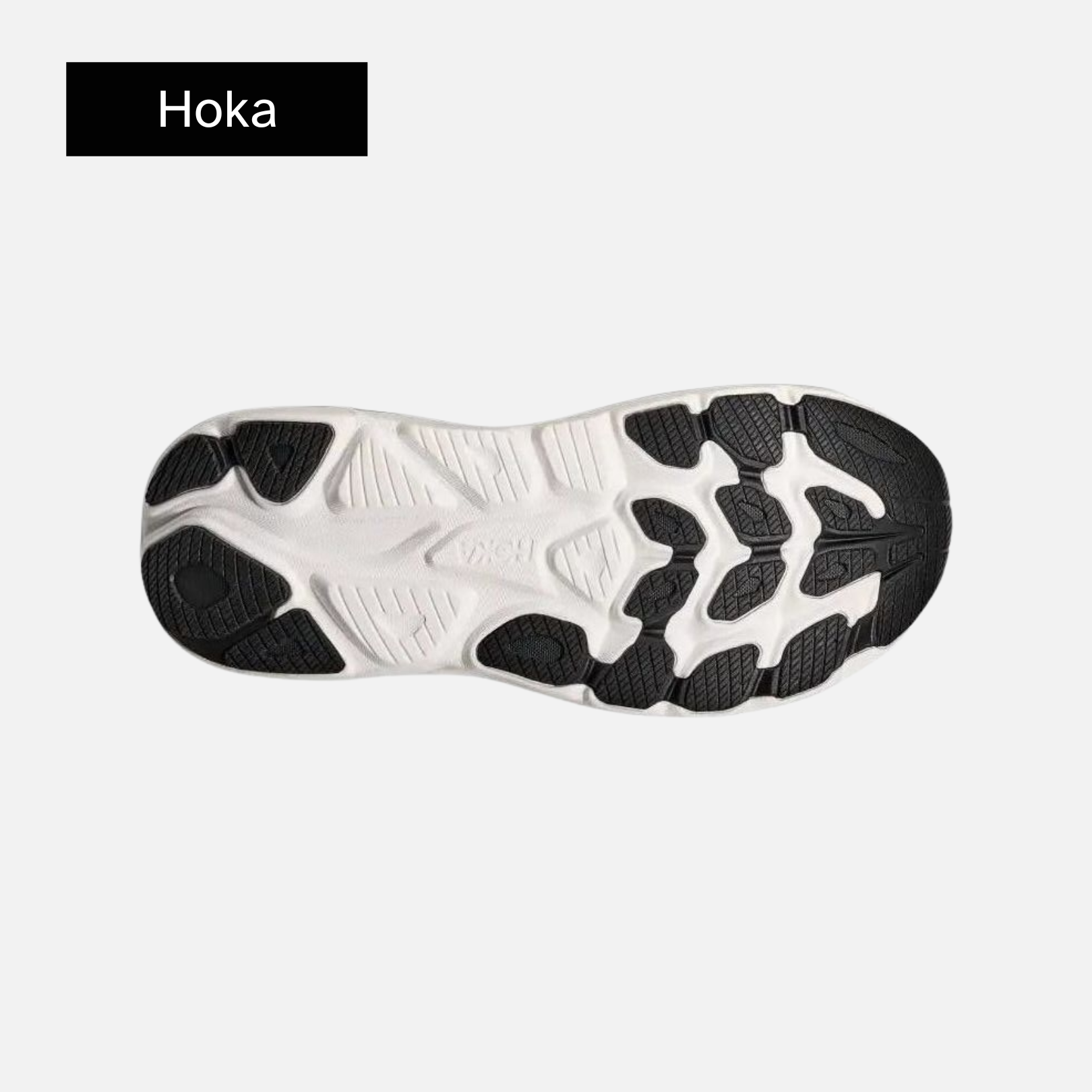 HOKA Bondi 9 'Black White'