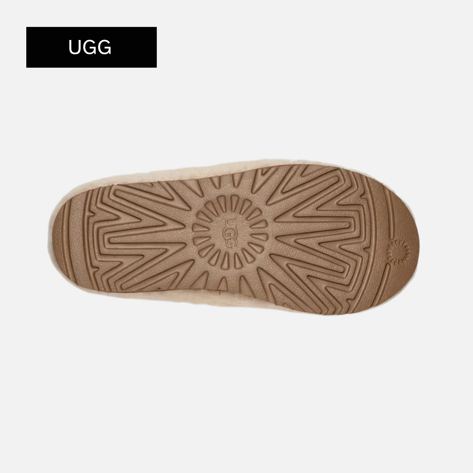 UGG Wmns Tasman Slipper 'Maxi Curly - Natural'