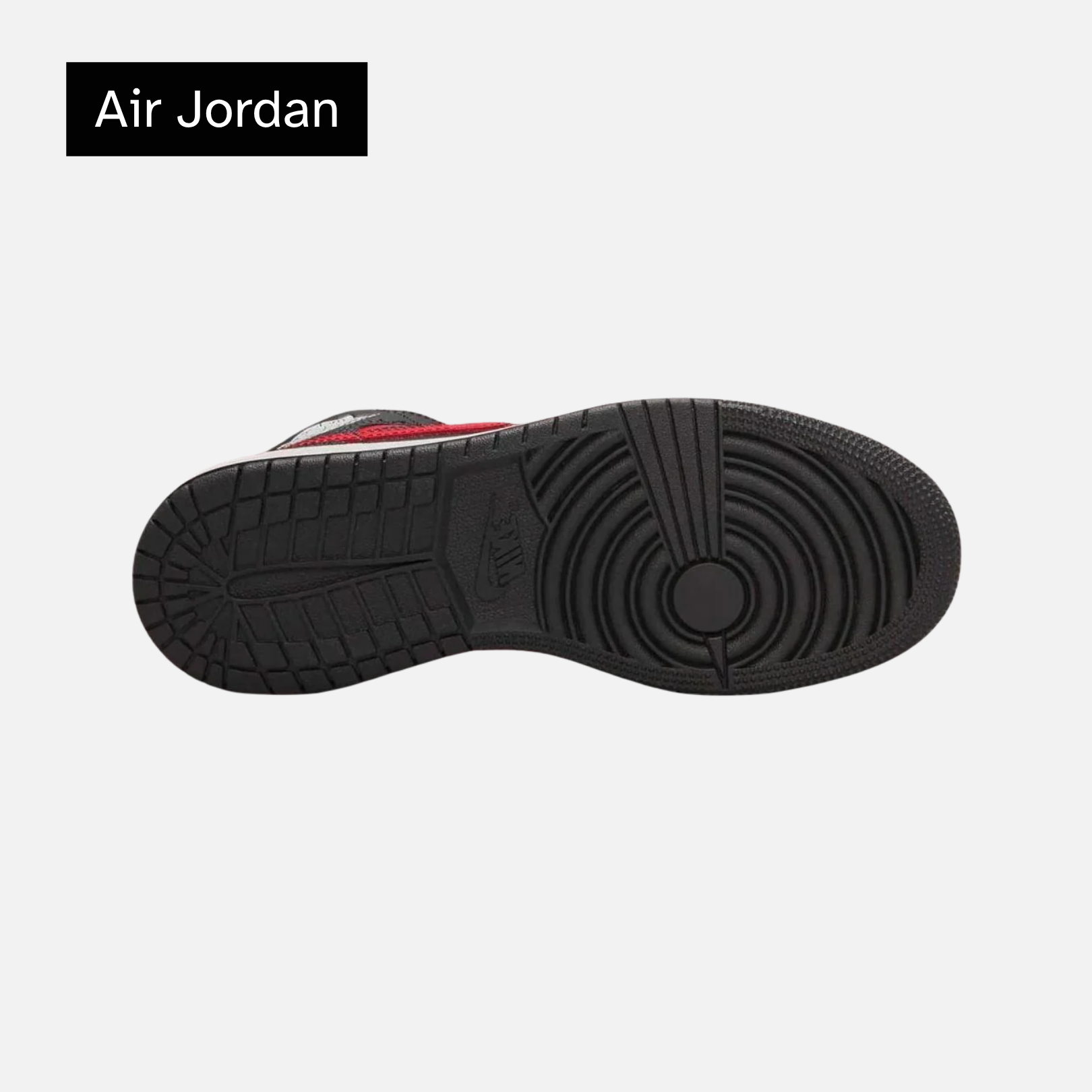 Air Jordan 1 Mid 'Bred Twist'