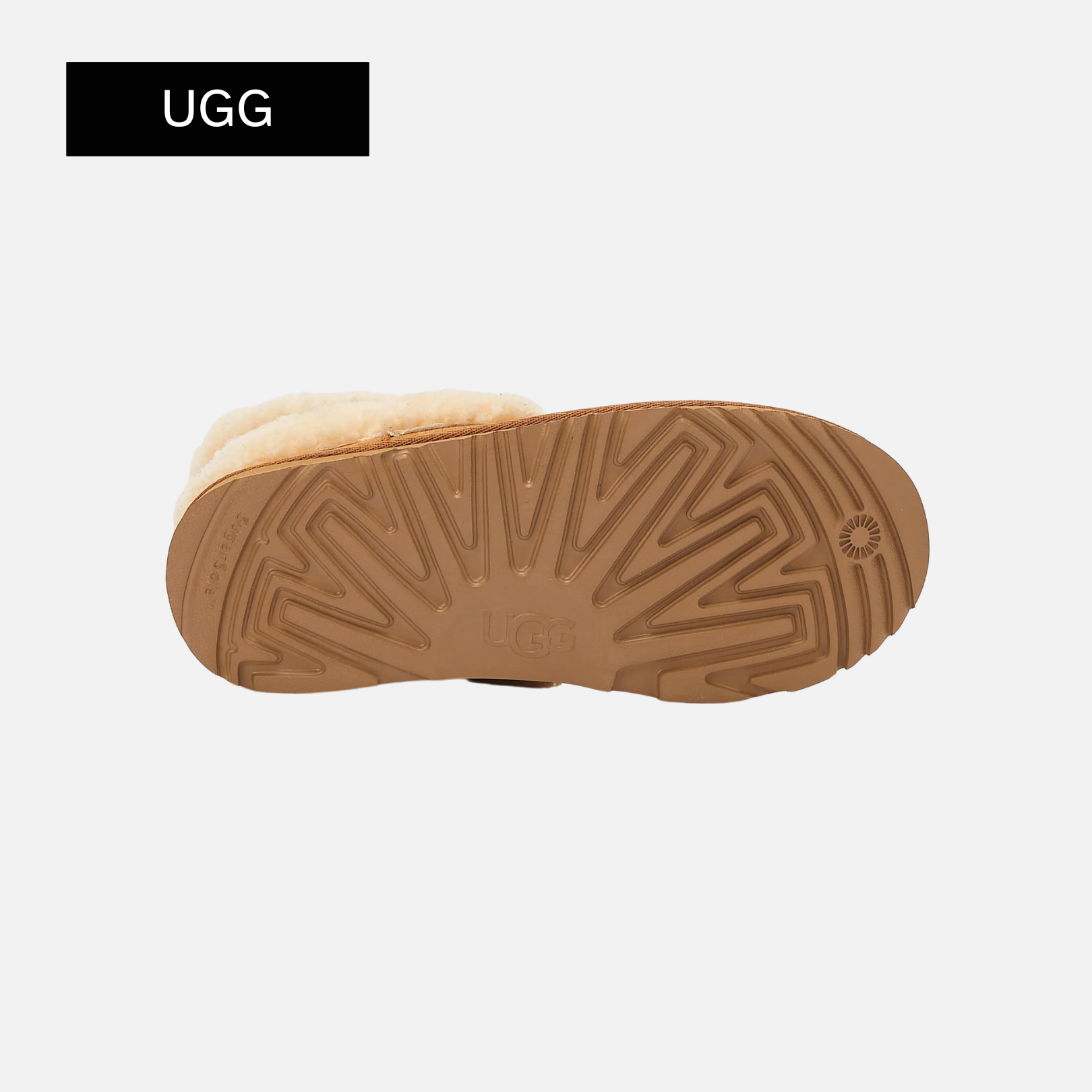 UGG Ultra Mini Fluff Boot Kids 'Chestnut'