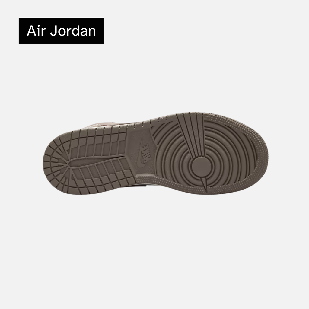 Air Jordan 1 Mid GS 'Stone Summit White Olive Grey'