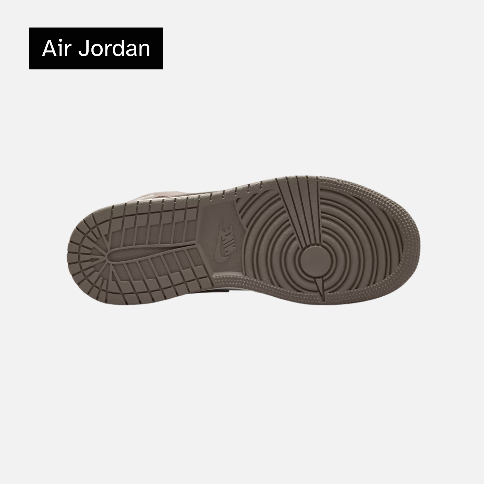 Air Jordan 1 Mid GS 'Stone Summit White Olive Grey'