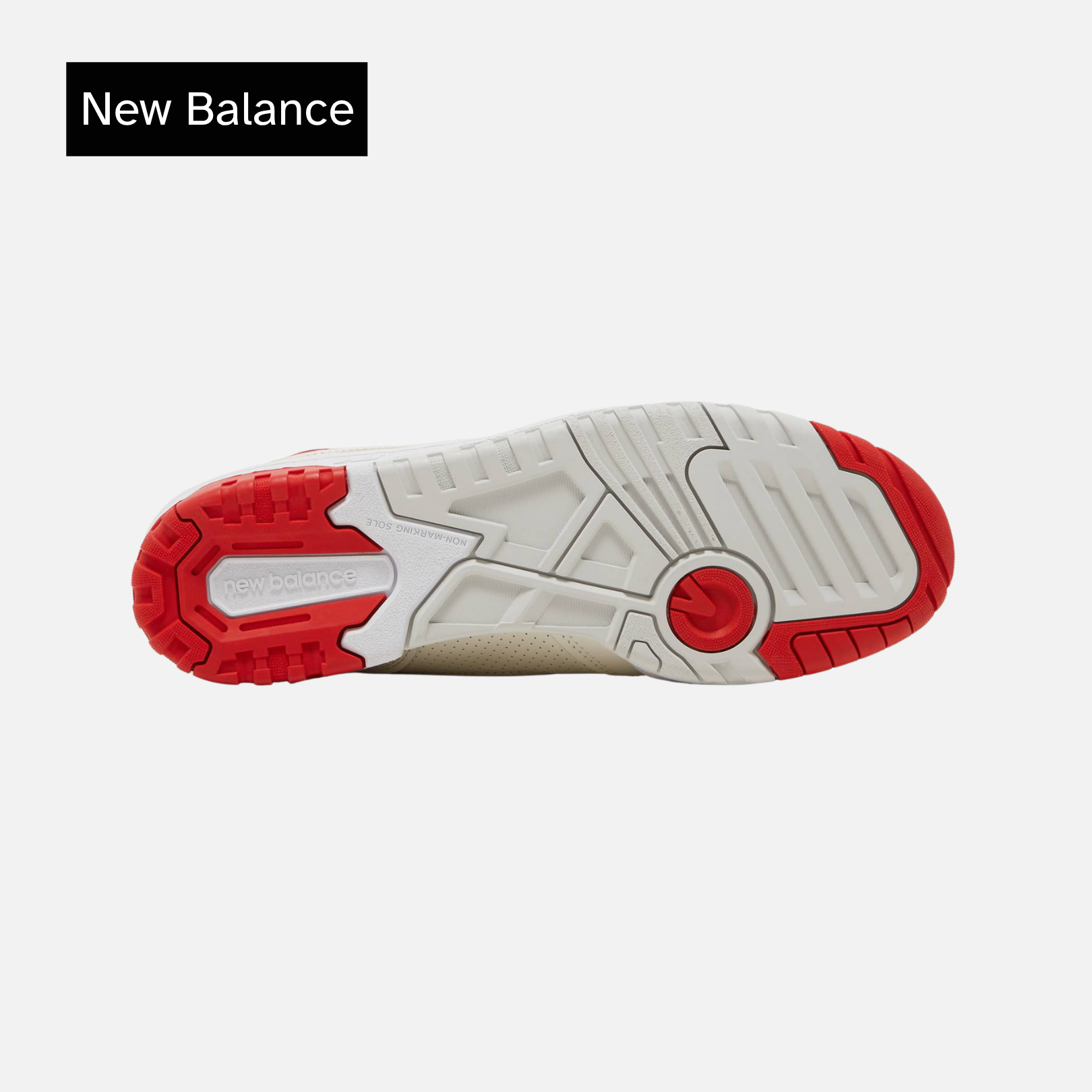 New Balance 550 'Sea Salt True Red'