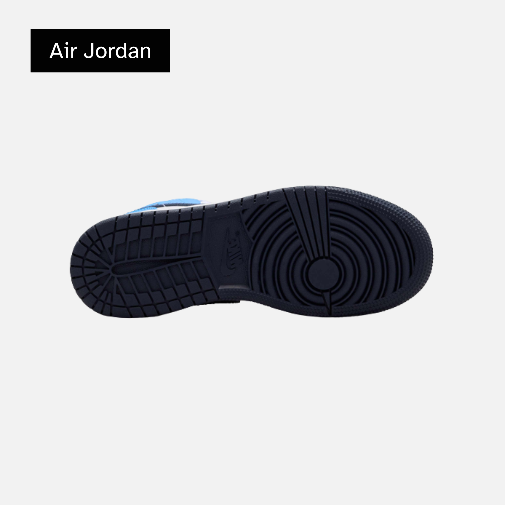 Air Jordan 1 Mid GS 'University Blue Midnight Navy'