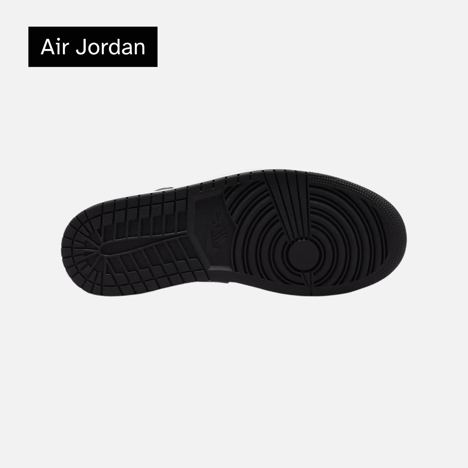 Air Jordan 1 Low 'Black Medium Grey'